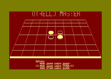 Othello (F) (1985) [Hebdogiciel] screen shot game playing